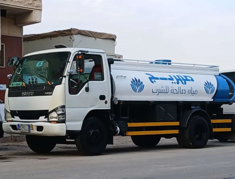 صهريج مياه الرياض 6 طن صالحة للشرب